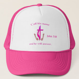 John 3:16 trucker hat