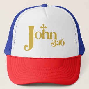 John 3:16 trucker hat