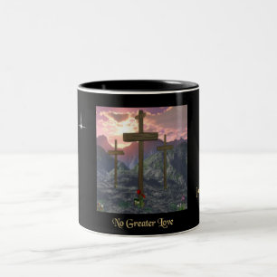 John 3:16 Two-Tone coffee mug