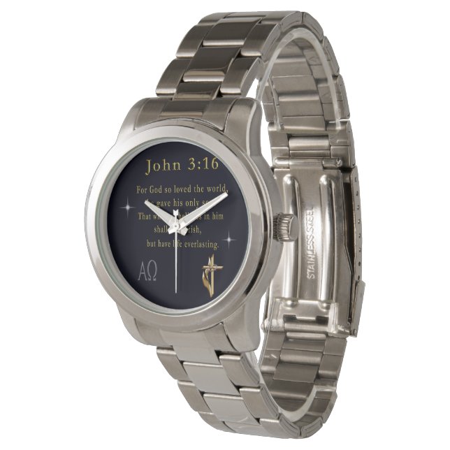 John 3:16 watch (Angled)
