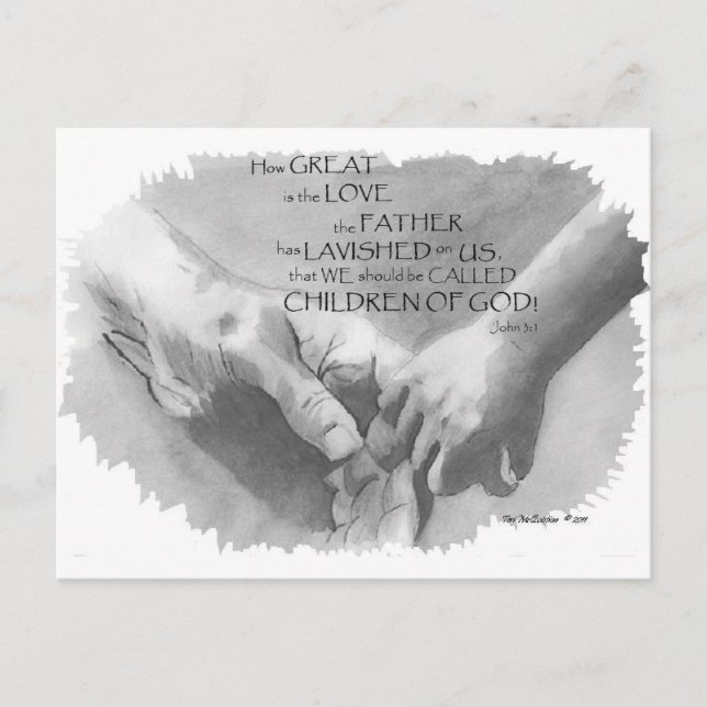 John 3:1 Postcard (Front)