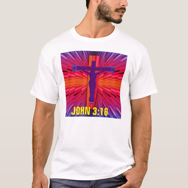 JOHN 3:3, Christian T-shirts (Front)