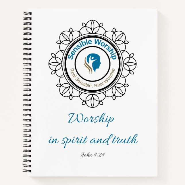 John 4 and 24 Notebook (Front)