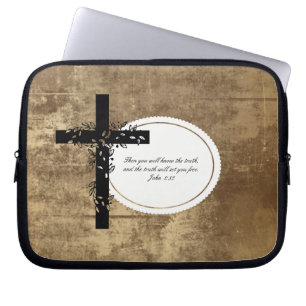 John 8:32 Laptop or Netbook Carrier Sleeve