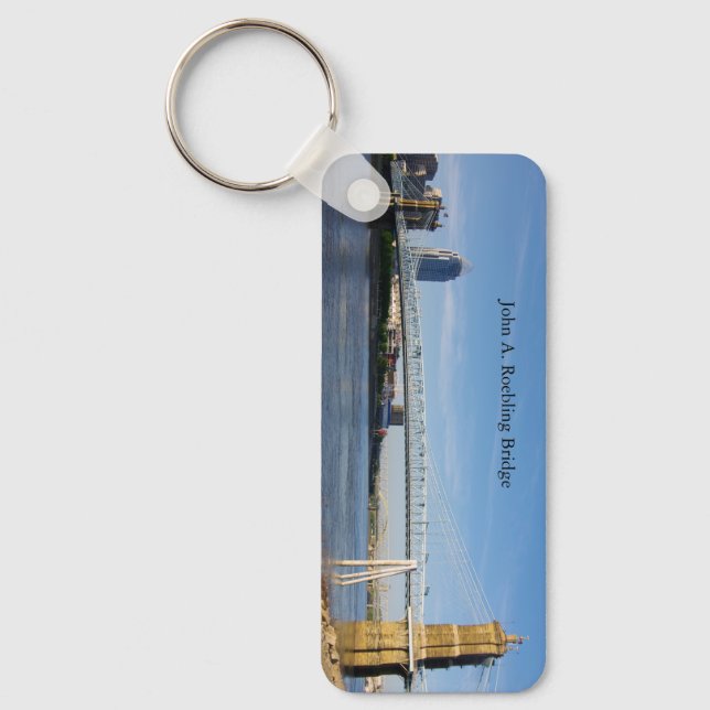 John A. Roebling Bridge Keychain (Front)