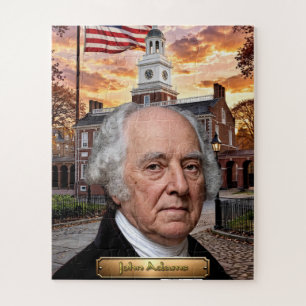 John Adams: 2nd President of the United States Jigsaw Puzzle