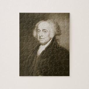 John Adams, 2nd President of the United States of Jigsaw Puzzle