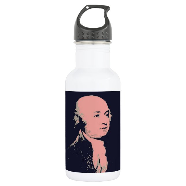 John Adams 532 Ml Water Bottle (Front)