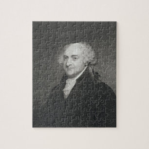 John Adams, engraved by James Barton Longacre (179 Jigsaw Puzzle