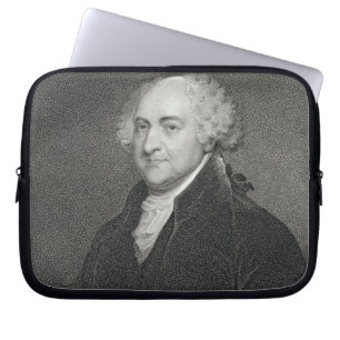 John Adams, engraved by James Barton Longacre (179 Laptop Sleeve