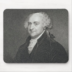 John Adams, engraved by James Barton Longacre (179 Mouse Pad