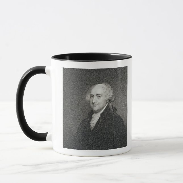 John Adams, engraved by James Barton Longacre (179 Mug (Left)