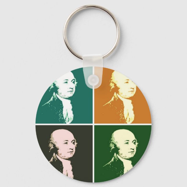 John Adams Key Ring (Front)