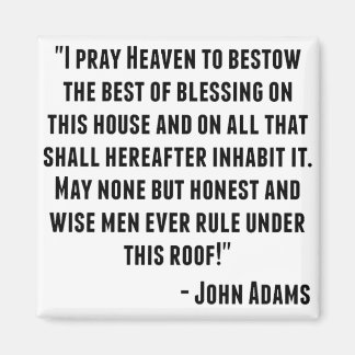 John Adams Quote Magnet