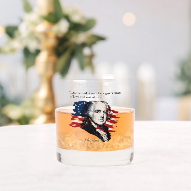 John Adams Whiskey Glass (Insitu (Wedding))