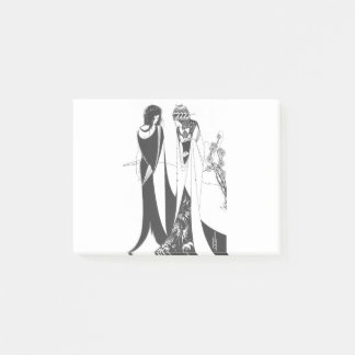 John and Salome, by Aubrey Beardsley.. HD Post-it Notes