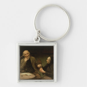 John Anderson, My Jo, 1894 (oil on canvas) Key Ring