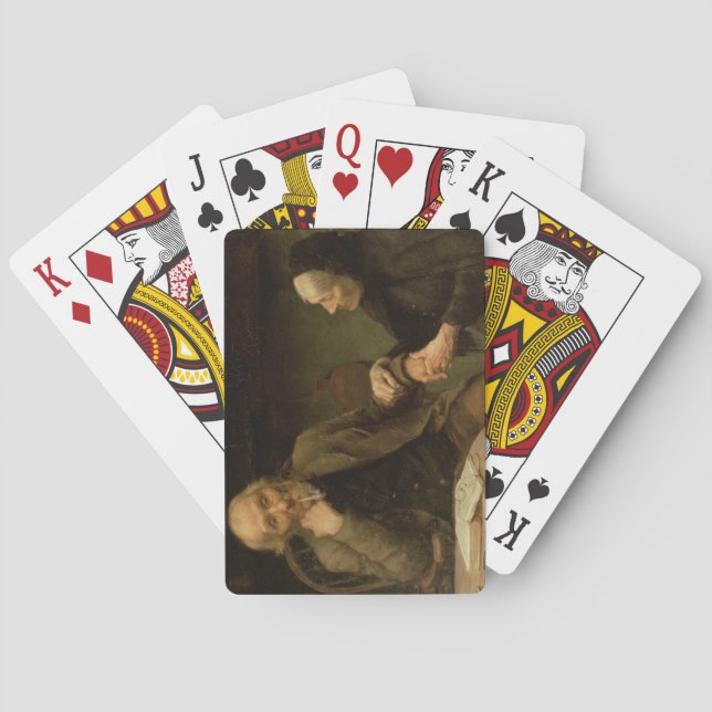 John Anderson, My Jo, 1894 (oil on canvas) Playing Cards (Back)