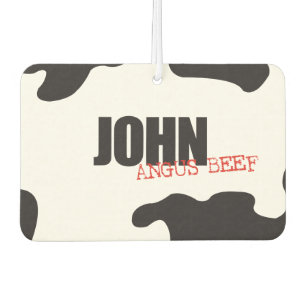 John "Angus Beef" Trendy Air Freshener