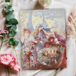 John Anster Fitzgerald - Fairies and a Birds Nest Postcard