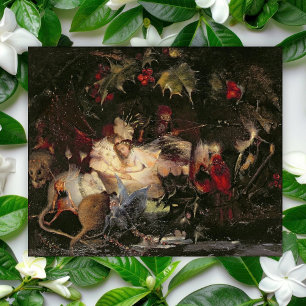 John Anster Fitzgerald The Fairy Bower Postcard