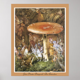 John Anster Fitzgerald  The Intruders Poster