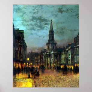 John Atkinson Grimshaw Blackman Street, London Poster