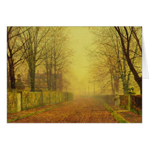 John Atkinson Grimshaw   Evening Glow, c.1884 (oil