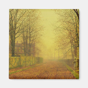 John Atkinson Grimshaw Evening Glow, c.1884 (oil Magnet