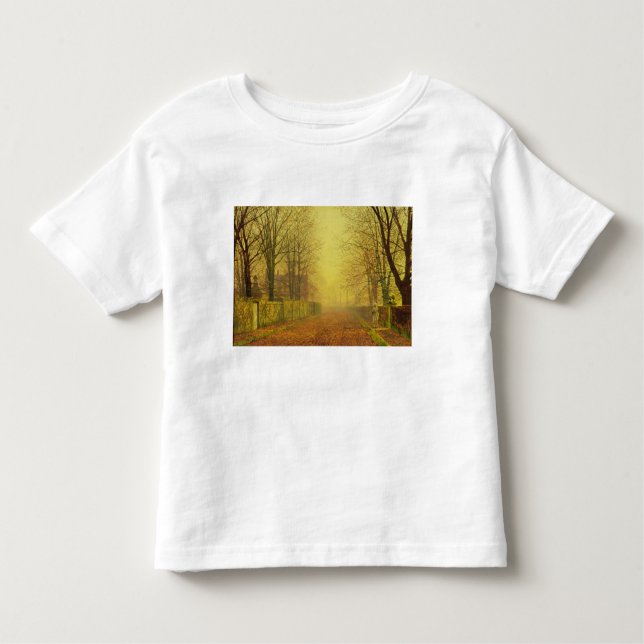 John Atkinson Grimshaw | Evening Glow, c.1884 (oil Toddler T-Shirt (Front)