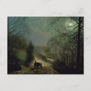 John Atkinson Grimshaw   Forge Valley Postcard
