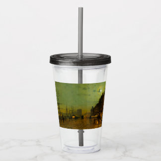 John Atkinson Grimshaw Glasgow Docks Acrylic Tumbler