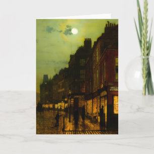 John Atkinson Grimshaw Glasgow Docks Card