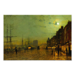 John Atkinson Grimshaw Glasgow Docks Photo Print
