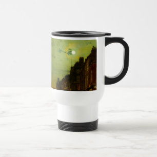 John Atkinson Grimshaw Glasgow Docks Travel Mug
