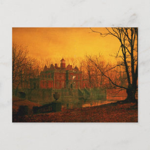 John Atkinson Grimshaw   The Haunted House Postcard