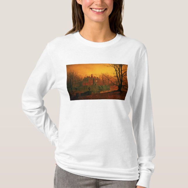 John Atkinson Grimshaw | The Haunted House T-Shirt (Front)