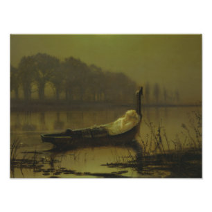 John Atkinson Grimshaw - The Lady of Shalott Photo Print