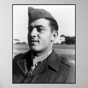 John Basilone -- Border Poster