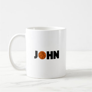John Basketball Coffee Mug