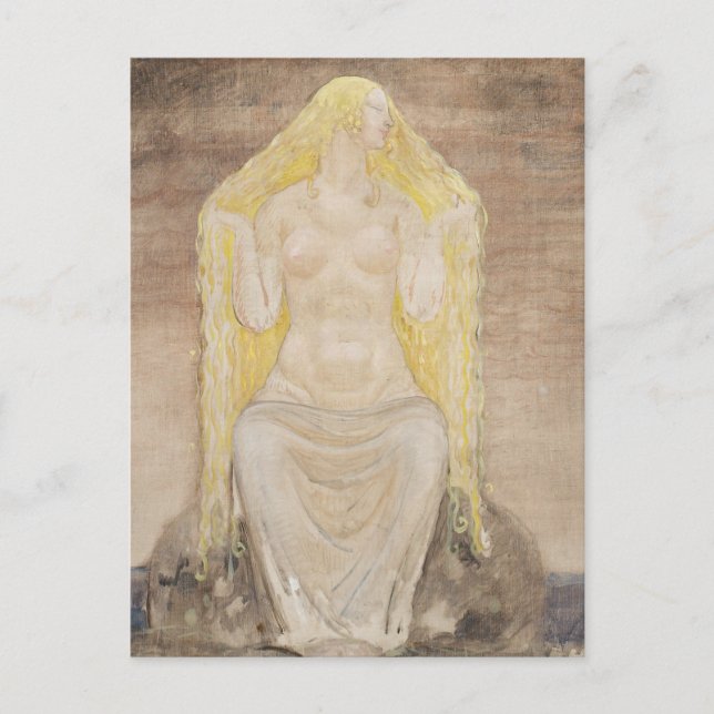 John Bauer - Freya Postcard (Front)