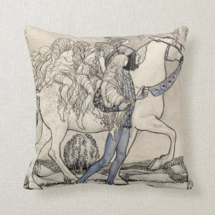 John Bauer He led the Horse at the bridle Cushion