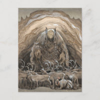 John Bauer Nilas offer CC0511 Postcard