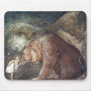 John Bauer Poor Little Basse Mouse Pad