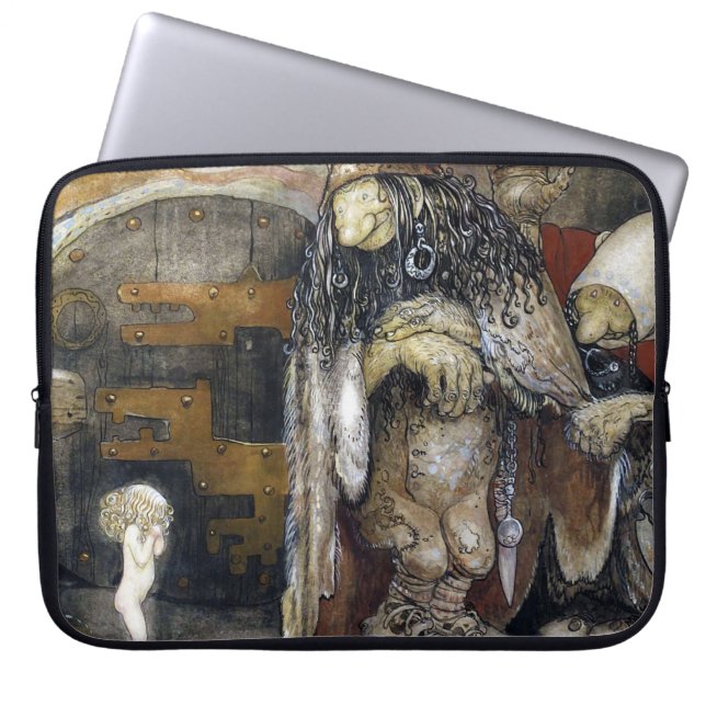 John Bauer Troll Laptop Sleeve (Front)