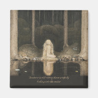 John Bauer Tuvstarr by the forest tarn CC1038