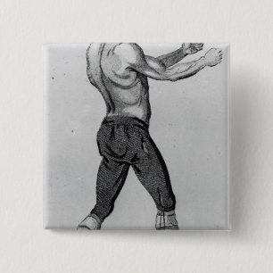John Broughton 15 Cm Square Badge