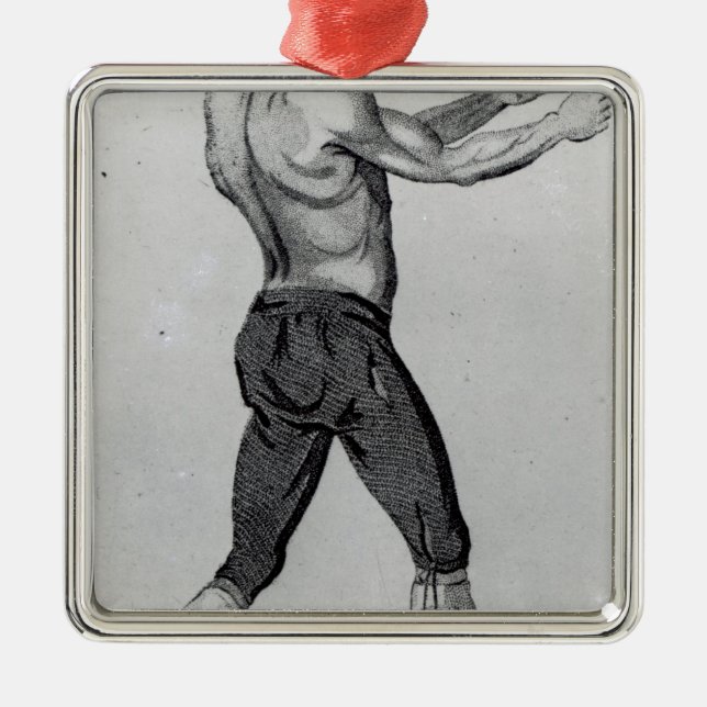 John Broughton Metal Ornament (Front)