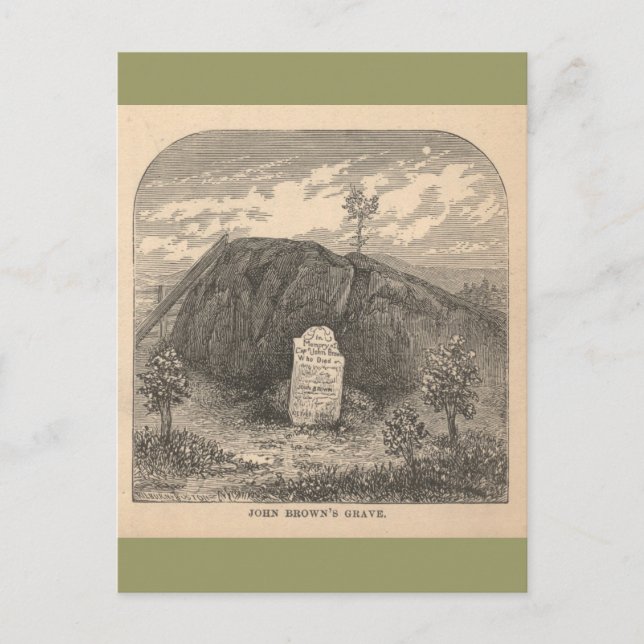 John Brown’s Grave Postcard (Front)