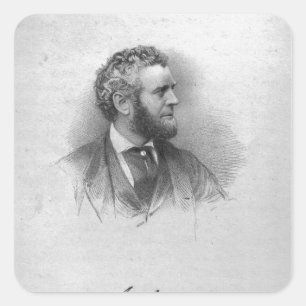 John Brown Square Sticker